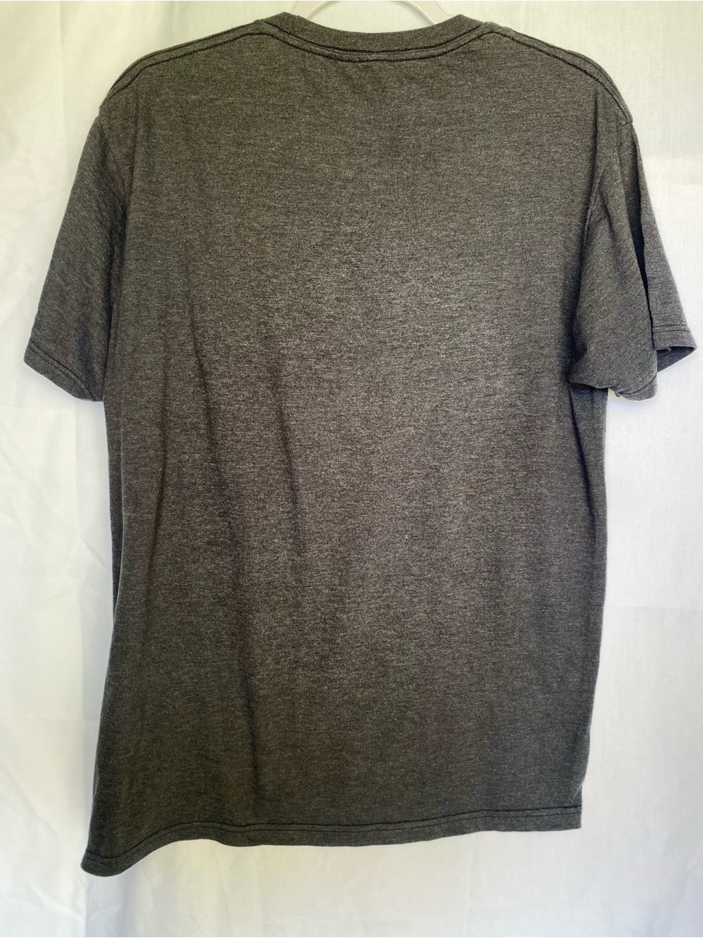 Marvel Avengers Endgame Graphic Logo Crew Neck Short Sleeve Gray Men Tee Large - Picture 4 of 7